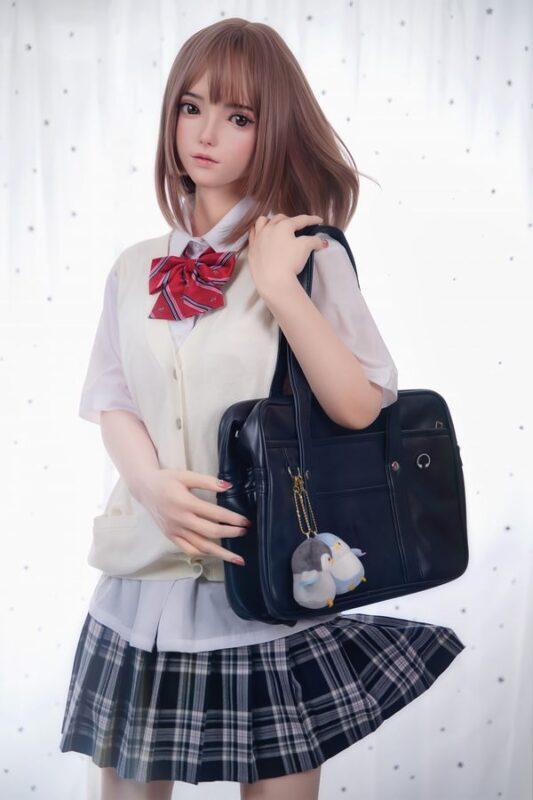 Crystal - Porno Con Bambola Sessuale Dai Capelli Blu